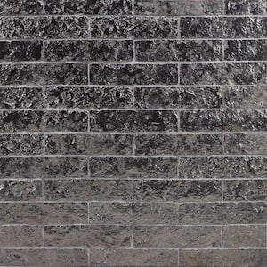 Weston Temp Silver 2 in. x 8 in. 14mm Glazed Clay Subway Wall Tile (40-piece 4.78 sq. ft. / box)