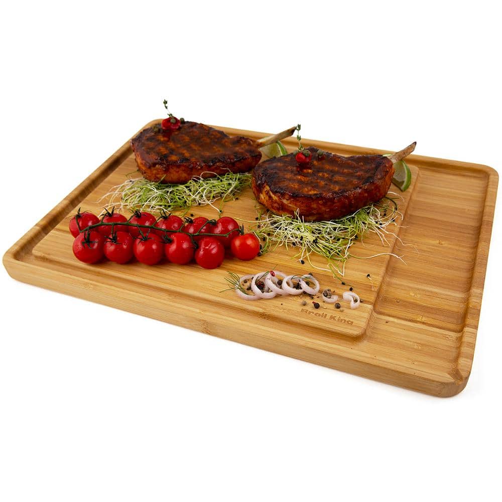 Imperial Bamboo Rectangular Cutting and Serving Board