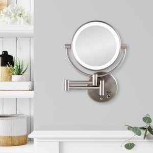 Plug in deals lighted makeup mirror