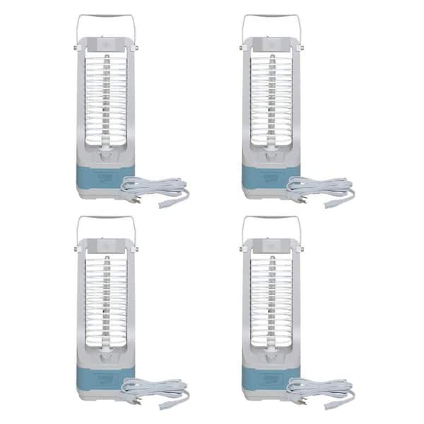 nVc Cleanaire 15 in. Portable UV-C Disinfecting Work Light with Motion Sensors Adjustable Timer Alert Warning (4-Pack)