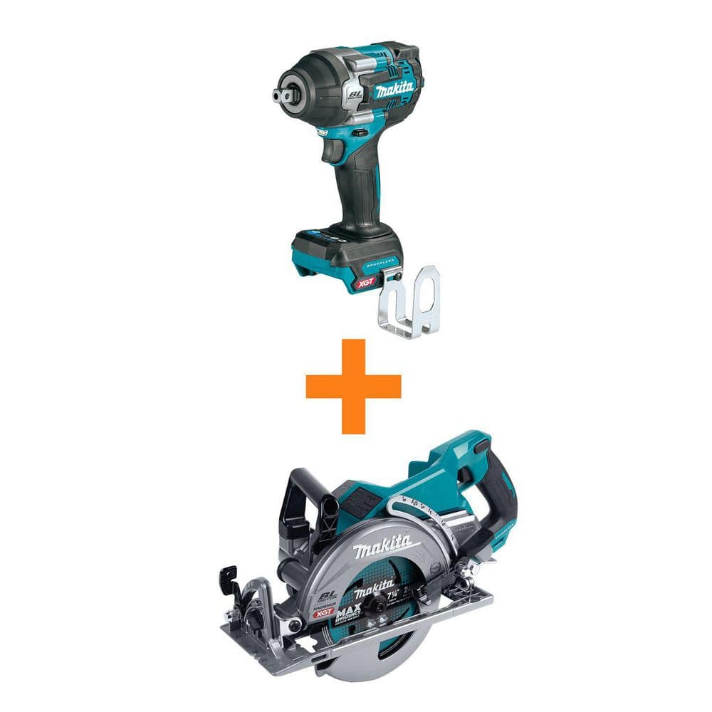 Makita 40V max XGT Brushless Cordless 4-Spd Mid-Torque 1/2 in