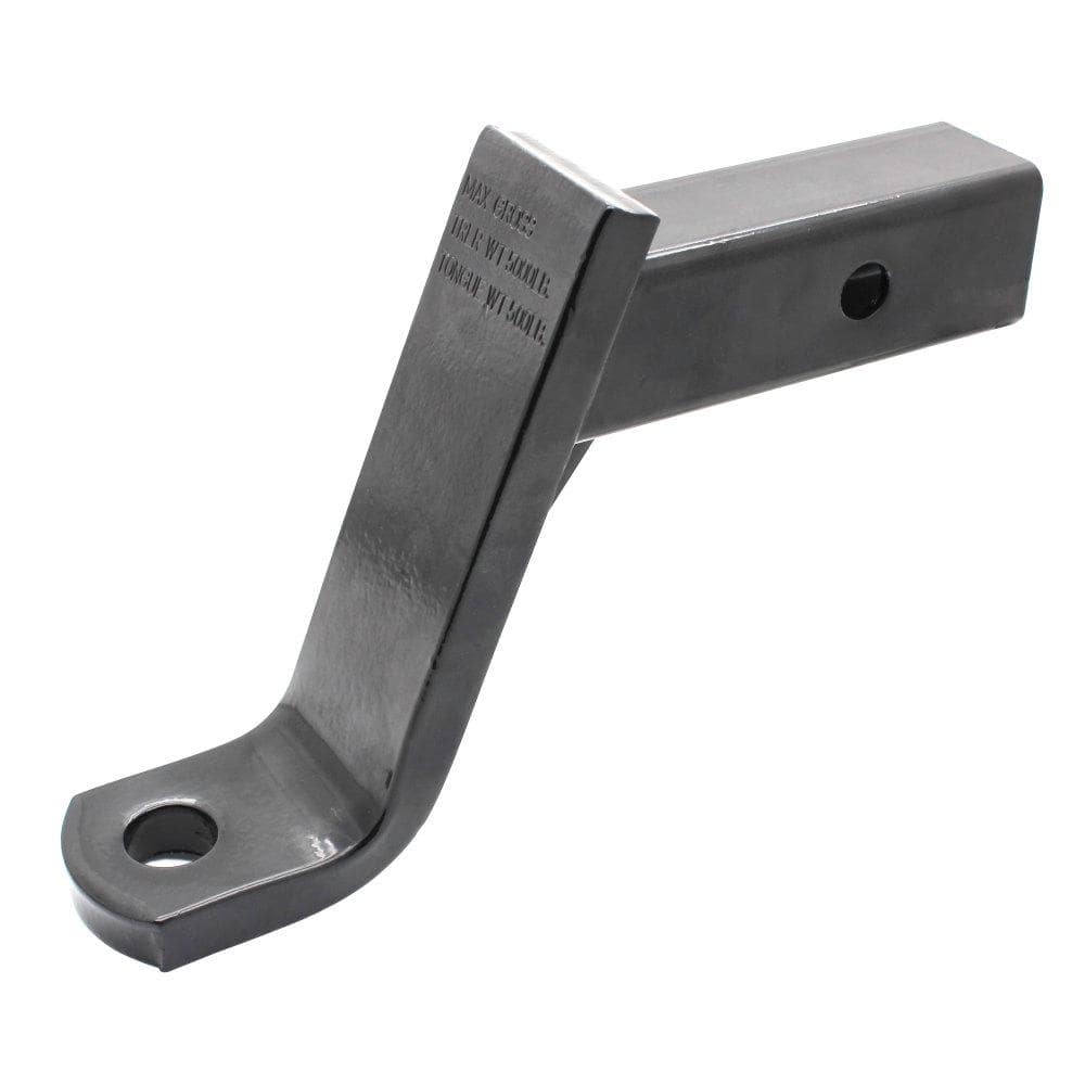 Class III Trailer Ball Mount - 6 in. Drop, 4 in. Rise - 5000 lbs. (Gloss Black Powder-Coat Finish) price history on PriceWatchPro