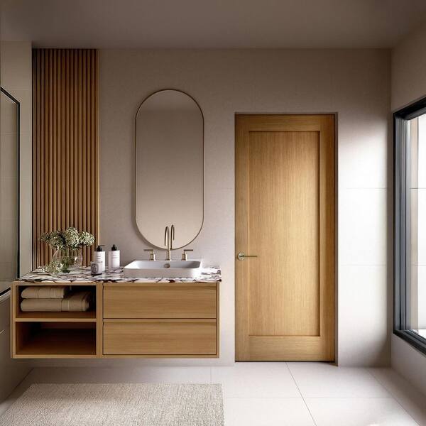 ETO DOORS Scottsdale 24 in. x 80 in. No Bore Solid Hybrid Core