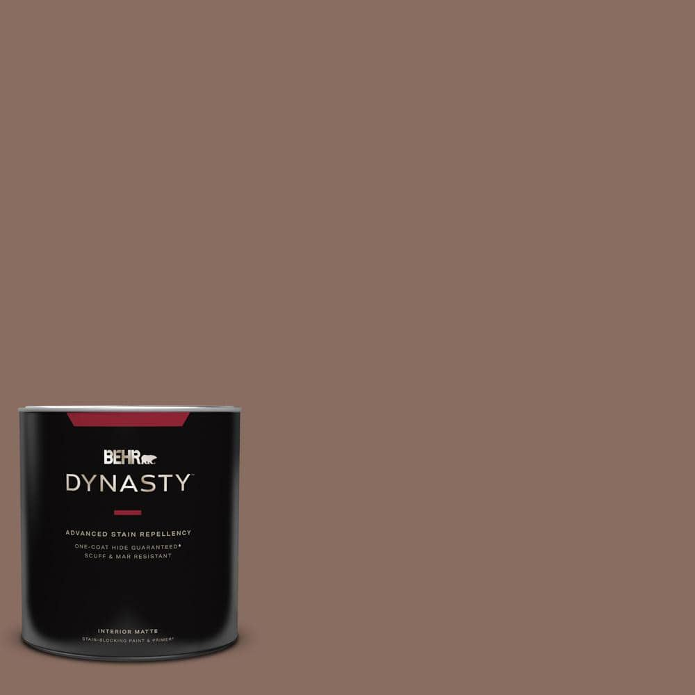 BEHR DYNASTY 1 qt. #230D-5 Aztec Brick Semi-Gloss Exterior Stain-Blocking  Paint & Primer 565304 - The Home Depot