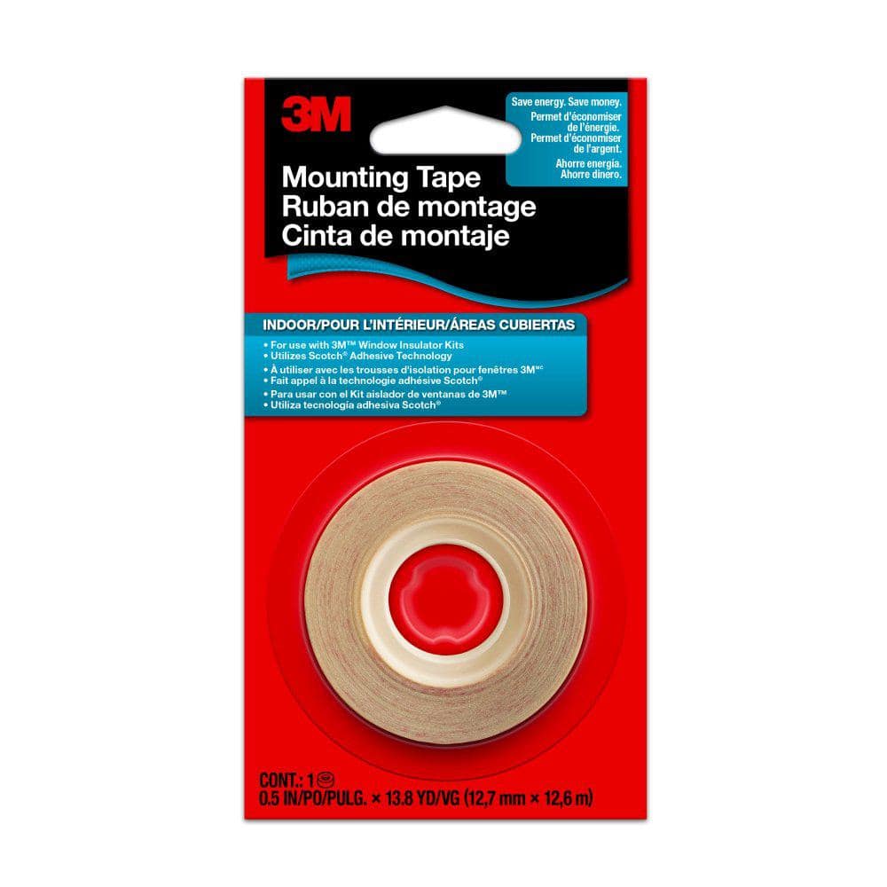 1/2 in. x 13.8 yd. Indoor Window Film Mounting Tape