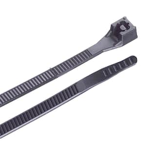 14 in. Cable Tie 75 lb. Black (100-Pack)