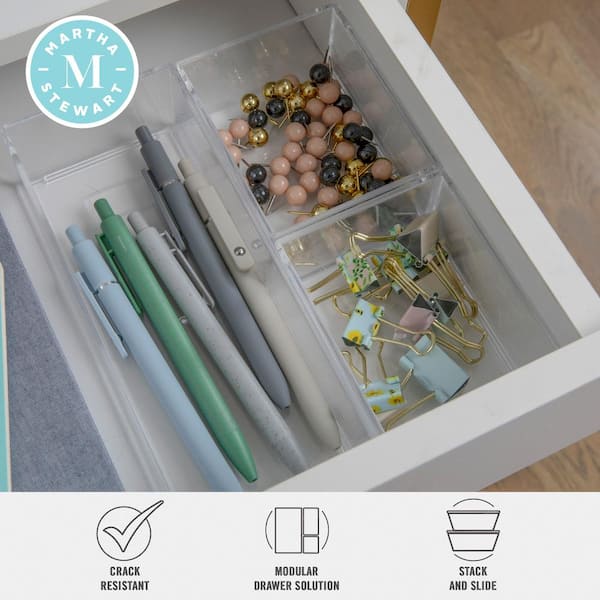 Stackable 3-Drawer Mini Organizer 7.5in