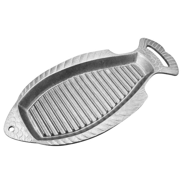 Gourmet Grillware Cast Aluminum Fish Griller