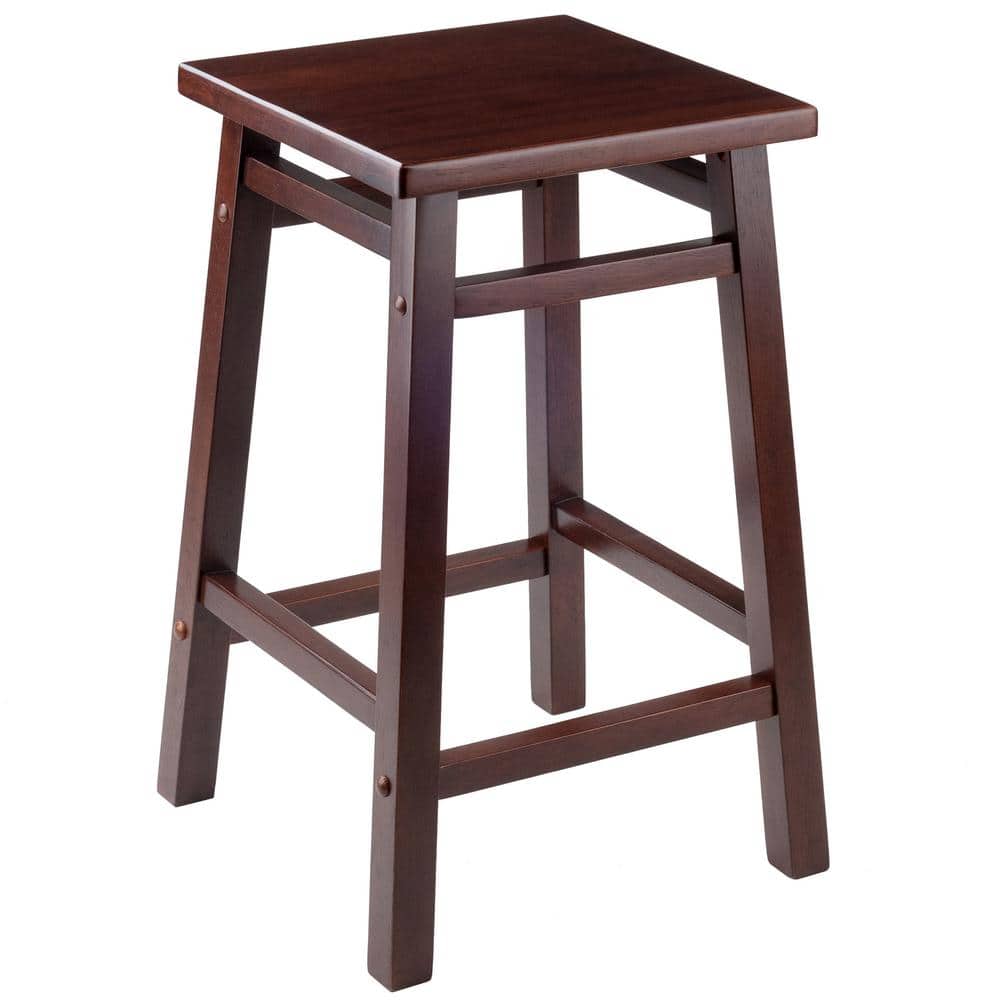 Set of 2 Winsome 24-Inch Square Leg Counter Stool 