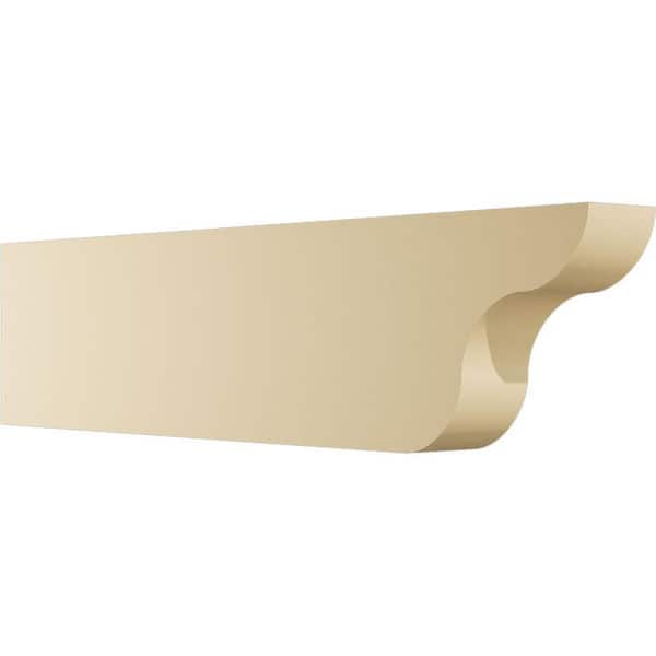 Ekena Millwork Standard Carmel 4 in. W x 10 in. H x 42 in. D Signature Urethane Rafter Tail Outlooker