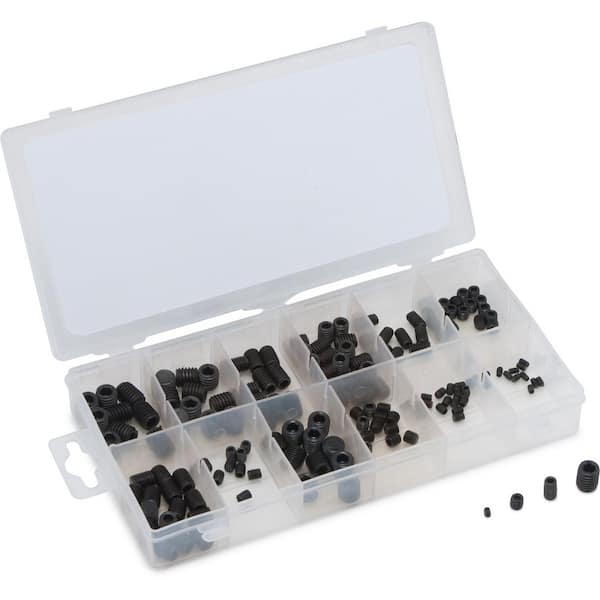 Unbranded Socket Head Set Screw Assortment 160-Piece Metric