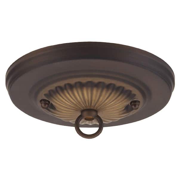 Commercial Electric 5 in. Oil Rubbed Bronze Traditional Canopy Kit