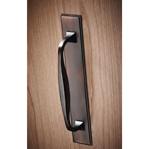 Tremblant Collection 3 3/4 in. (96 mm) Oil-Rubbed Bronze Transitional Cabinet Backplate for Pull