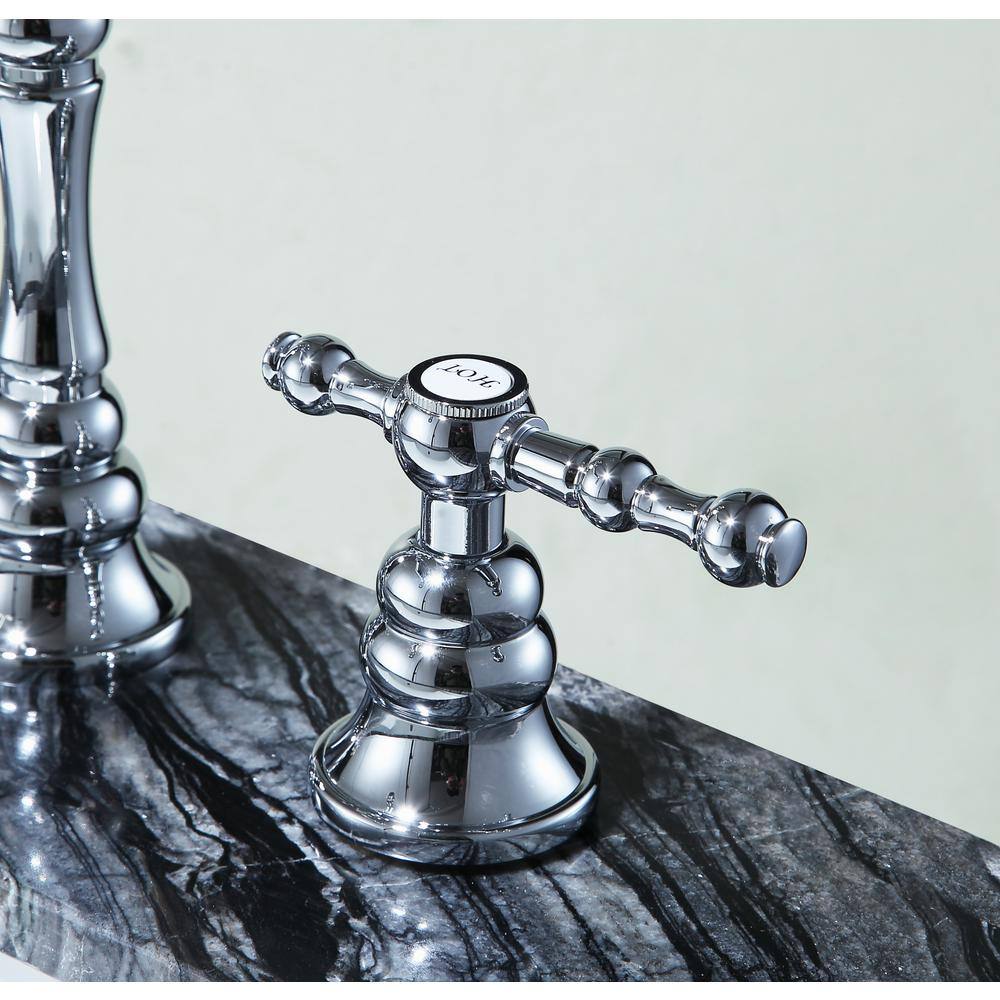 Highland Polished Chrome Widespread 2-Handle Bathroom Faucet
