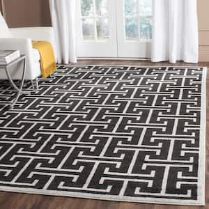 Amherst Anthracite/Light Gray 8 ft. x 10 ft. Geometric Area Rug