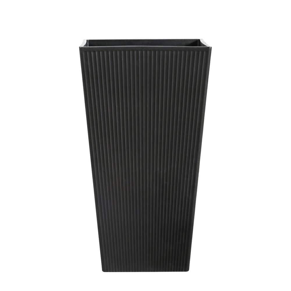 Large 28.3 in. Black High Density Polyethylene Square Planter Box (2-Pack) price history on PriceWatchPro