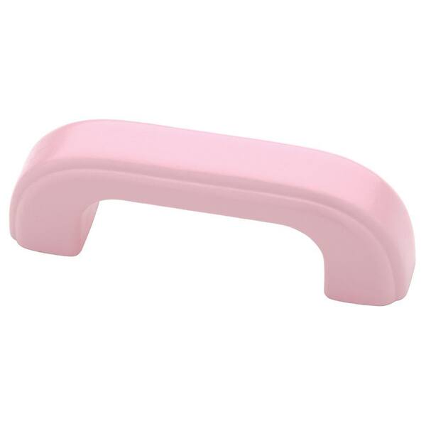 Liberty 3 in. Painted Wood Center-to-Center Pull (4-Pack) - Pink