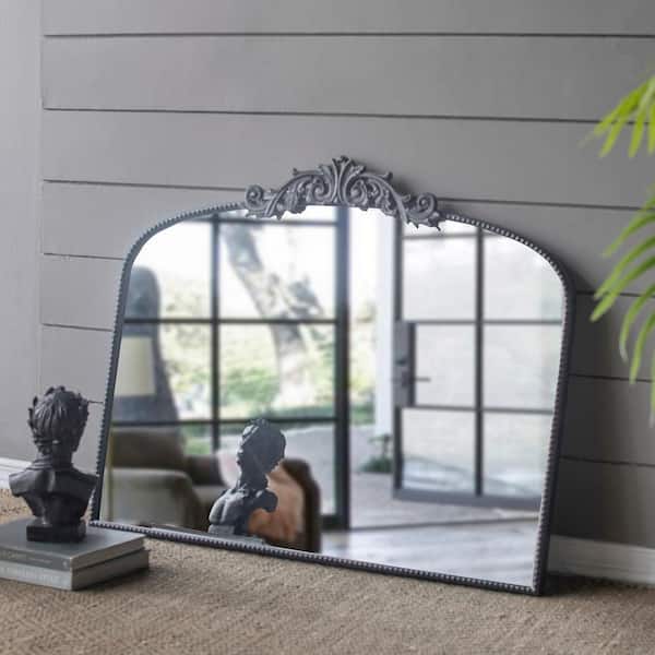 Classic Design 40 in. W x 31 in. H Large Arch Frame Mirror