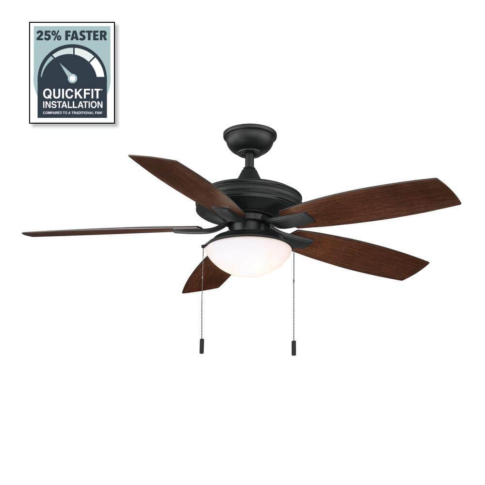 UPC 840059600819 product image for Gazebo III 52 in. Indoor/Outdoor Wet Rated Natural Iron Ceiling Fan with LED Bul | upcitemdb.com