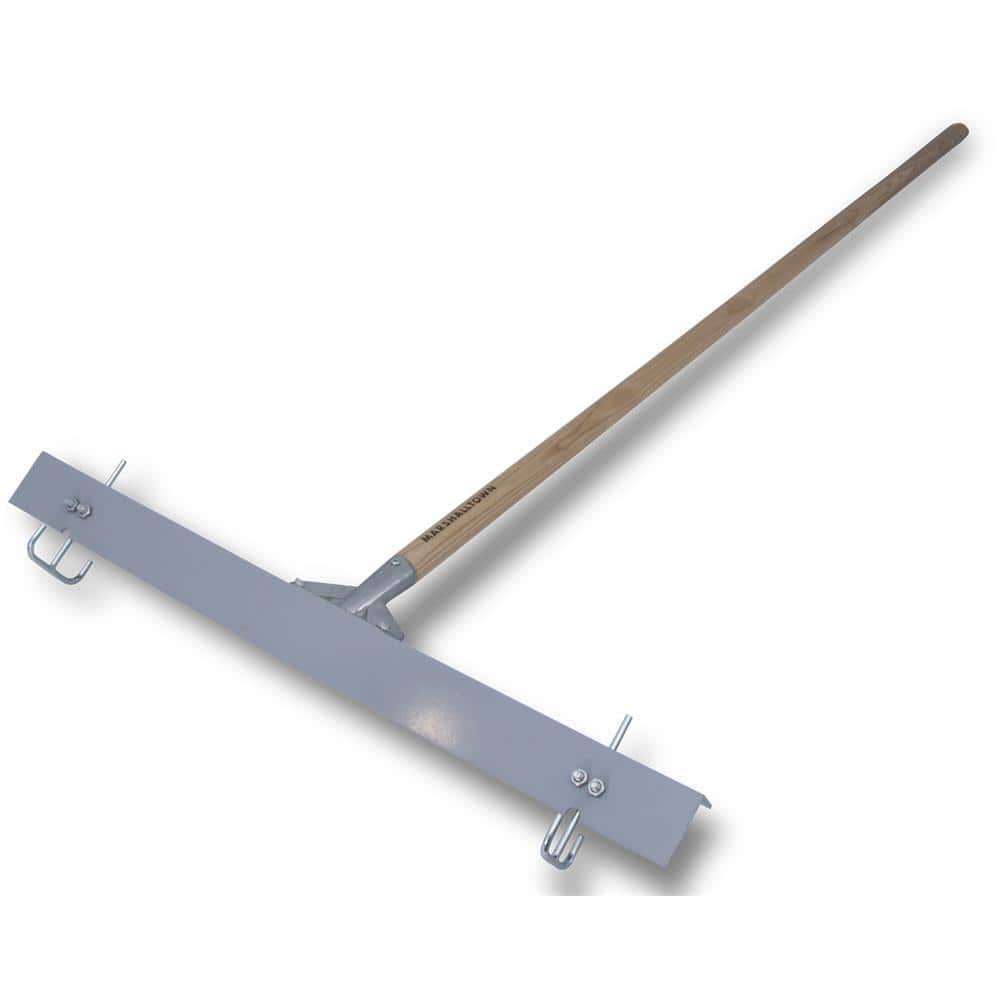 MARSHALLTOWN 24 in. Gauge Rake with Handle GR24 - The Home Depot