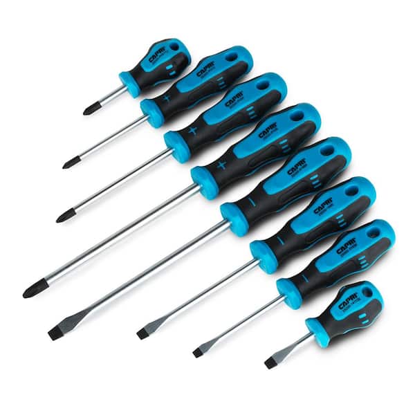 Extra Long Precision Screwdriver Set In 1/4 Drawer Eva Insert Tray 8 Piece 