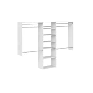 Easy Track 24-in W x 14-in D White Solid Shelving Wood Closet Shelf (3-Pack)