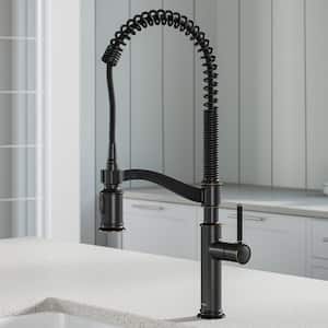 Sellette Single-Handle Pull-Down Sprayer Kitchen Faucet with Dual Function Sprayhead in Oil Rubbed Bronze
