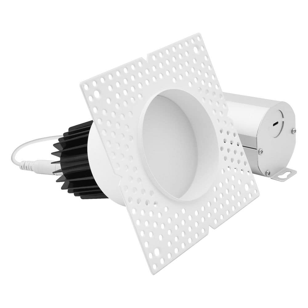 3 in. Integrated LED Regressed Trimless Spotlight, Push N’ Lock, 5CCT, 15W, 950LM, Dimmable, CRI90, 120-277V, ETL Listed price history on PriceWatchPro