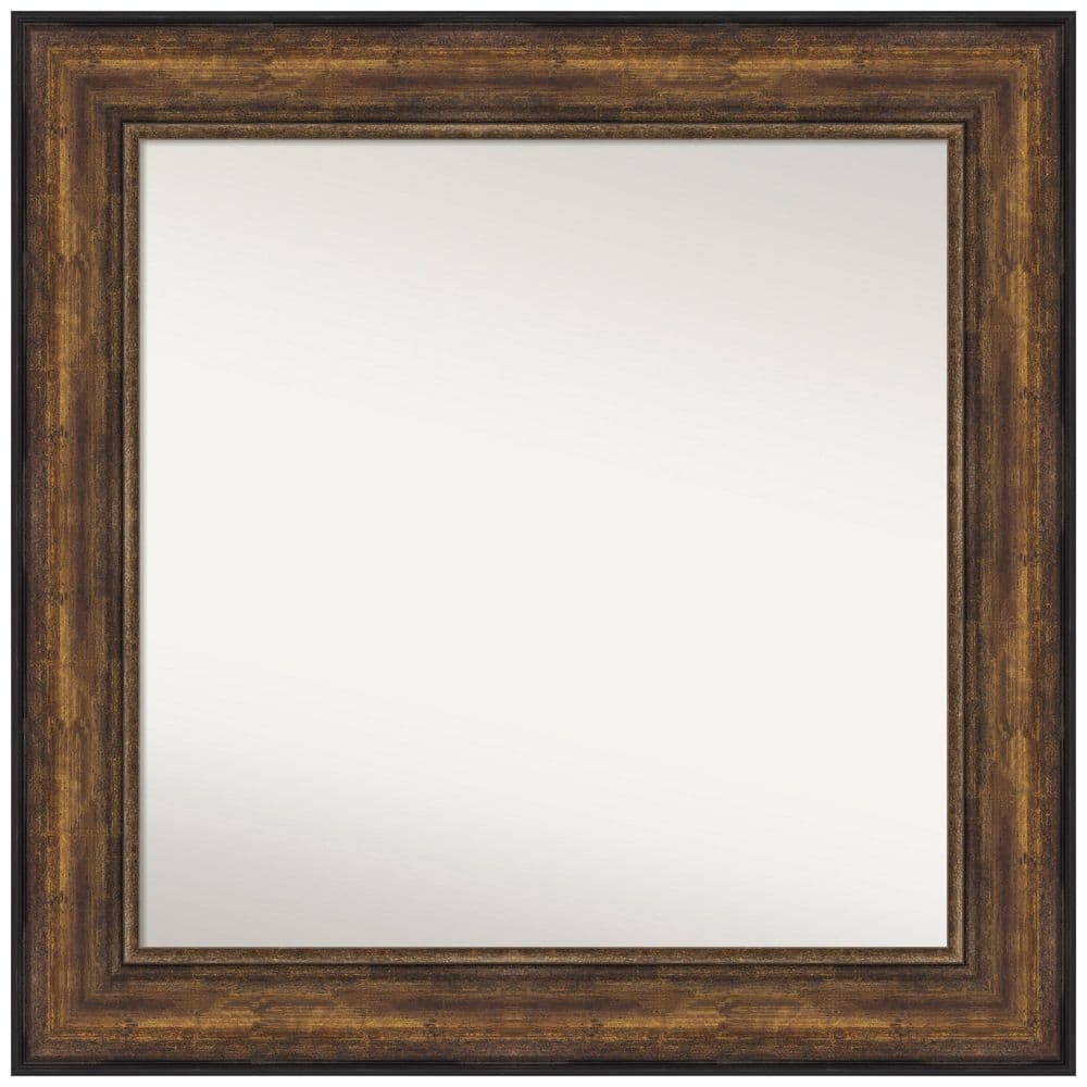 Amanti Art Ballroom Bronze 33.5 in. W x 33.5 in. H NonBeveled Bathroom