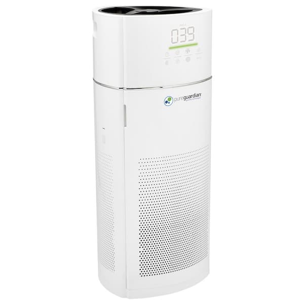 GermGuardian AC9400W 360° 4-in-1 Air Purifier with HEPA Filter for Large Rooms up to 402 Sq. Ft. - 1