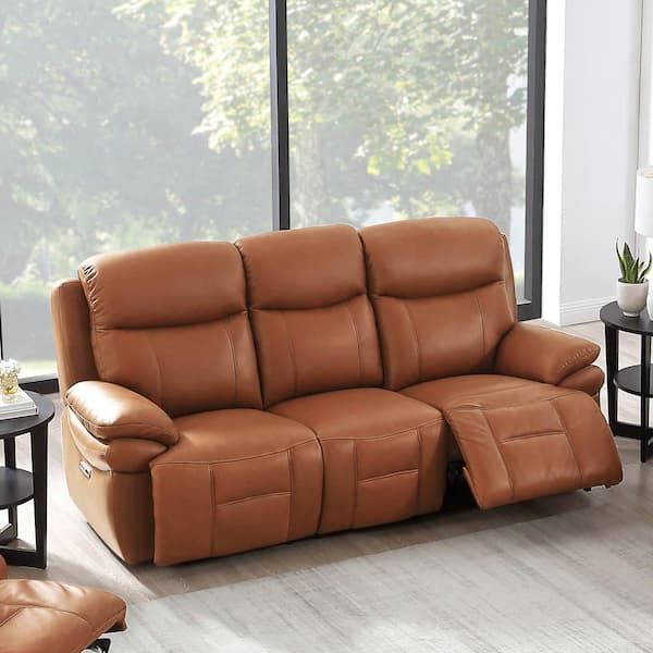 3 Seater Leather Sofas, Mid-Size Leather Sofa