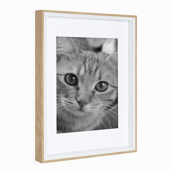 Kate and Laurel Gibson 14.00 in. x 11.00 in. White/Natural Picture