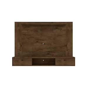 Liberty 70.86 in. Rustic Brown Floating Entertainment Center Fits TV's up to 65 in. with Cable Management
