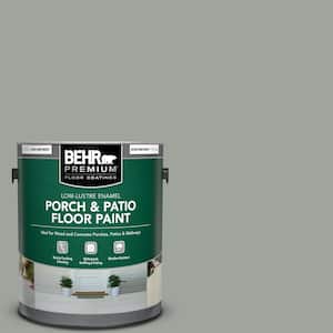 1 gal. #710F-4 Sage Gray Low-Lustre Enamel Interior/Exterior Porch and Patio Floor Paint