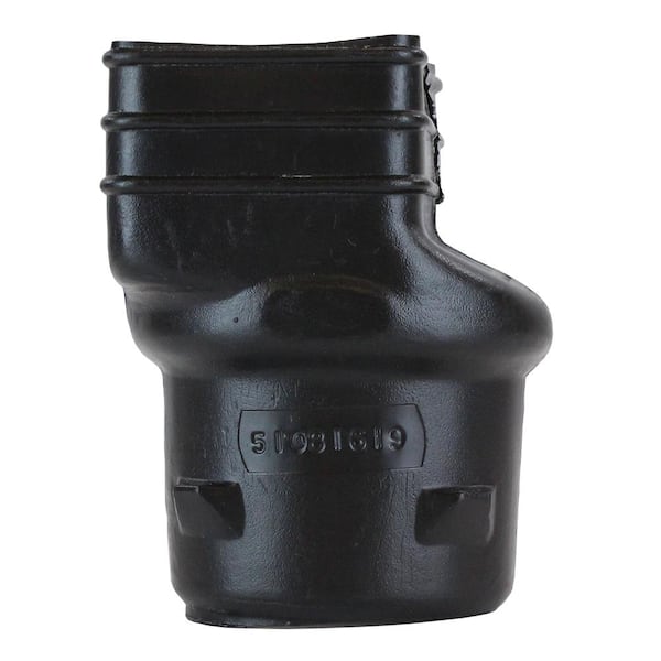 Downspout Crimper 2pcs Downspout Adapter For Gutter Corrugated Fitting ...