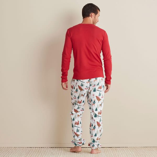 Company Cotton Family Flannel Sleep and Access Men's Pajama Set