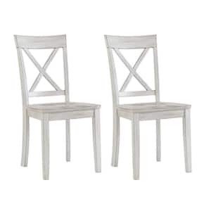 Jamestown White Wash Dining Chairs (Set of 2)