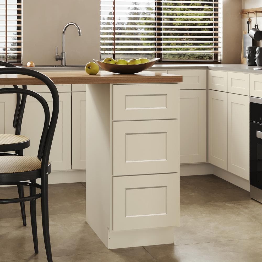 15 in. W x 24 in. D x 34.5 in. H Ready to Assemble Plywood Base Kitchen ...
