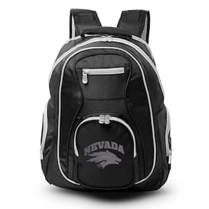 NCAA Nevada Wolf Pack 19 in. Black Trim Color Laptop Backpack