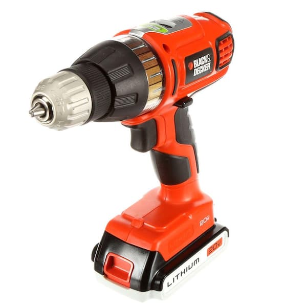 BLACK+DECKER 20-Volt Max Lithium-Ion Drill/Driver with Smart Select Technology