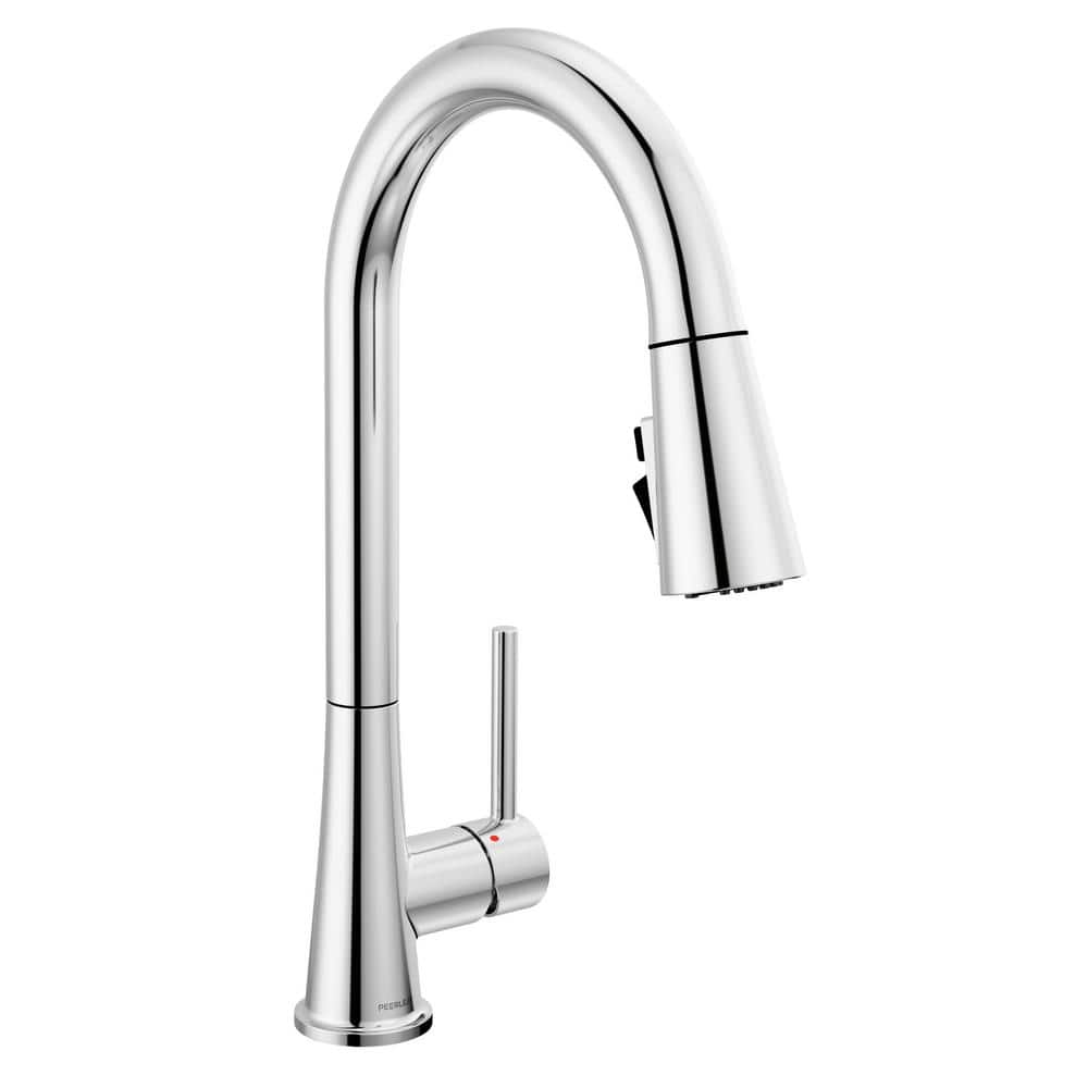 Peerless Precept Single-Handle Pull-Down Sprayer Kitchen Faucet in ...