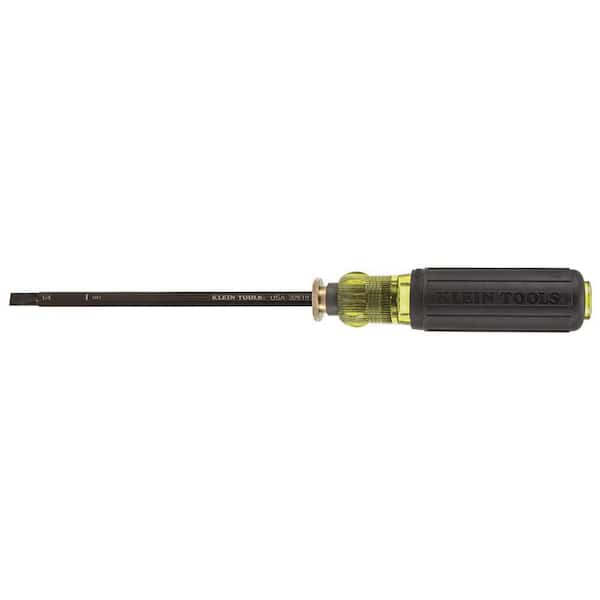 Klein Tools Adjustable Screwdriver, #2 Phillips, 1/4-Inch Slotted