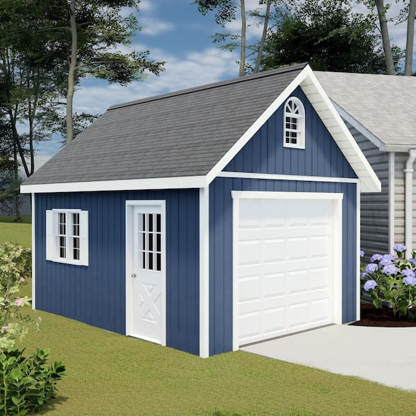 Best Barns Tailored Titan-Tall 12 ft. x 16 ft. Wood Garage Kit