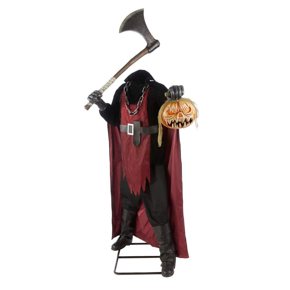 Home Accents Holiday 7.5 ft Halloween Animated LED Headless Horseman