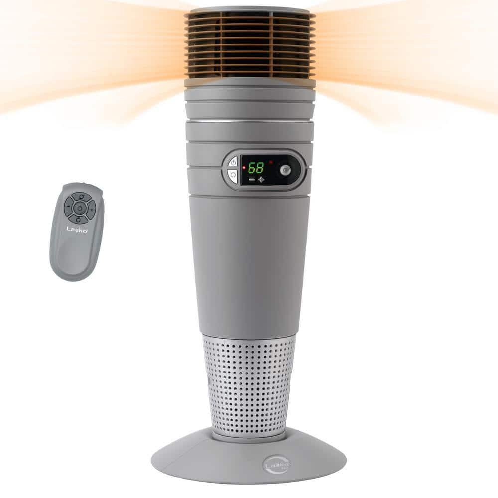 Lasko Full Circle 25 In. 1500-Watt Electric Ceramic Oscillating Tower ...