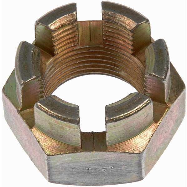 Autograde Castellated Nut Spindle Nut M22-1.5 Hex 32mm (2-pack)