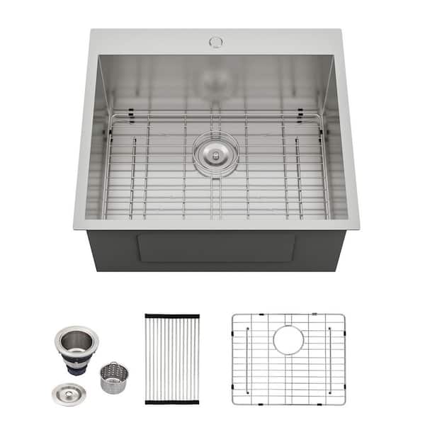 LORDEAR 25 in. D x 22 in. W x 12 in. H Drop-In Laundry/Utility