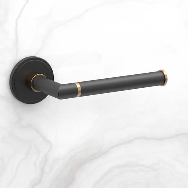 Glacier Bay Delson Toilet Paper Holder in Matte Black