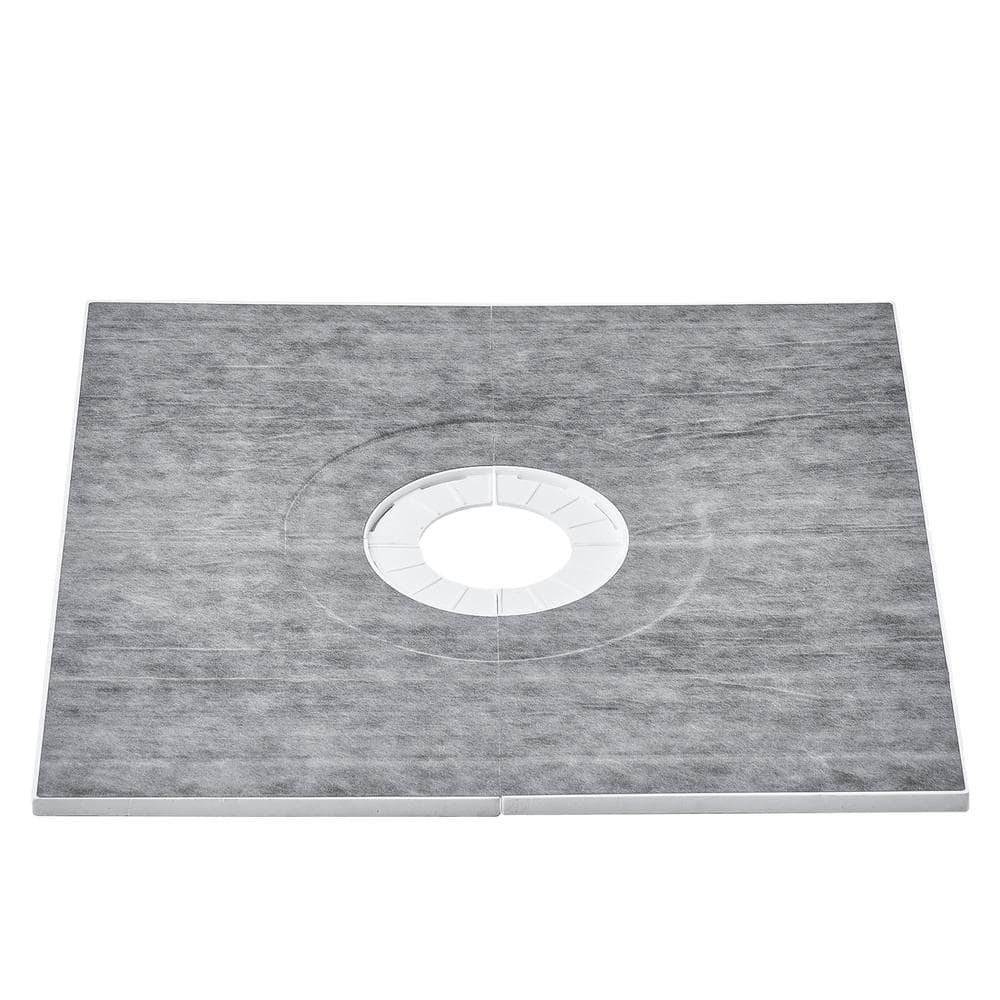 Shower Curb Kit, 36 in. W x 36 in. L Shower Kit with PVC Flange 6.3 in. Central Drain Shower Installation Kits price history on PriceWatchPro