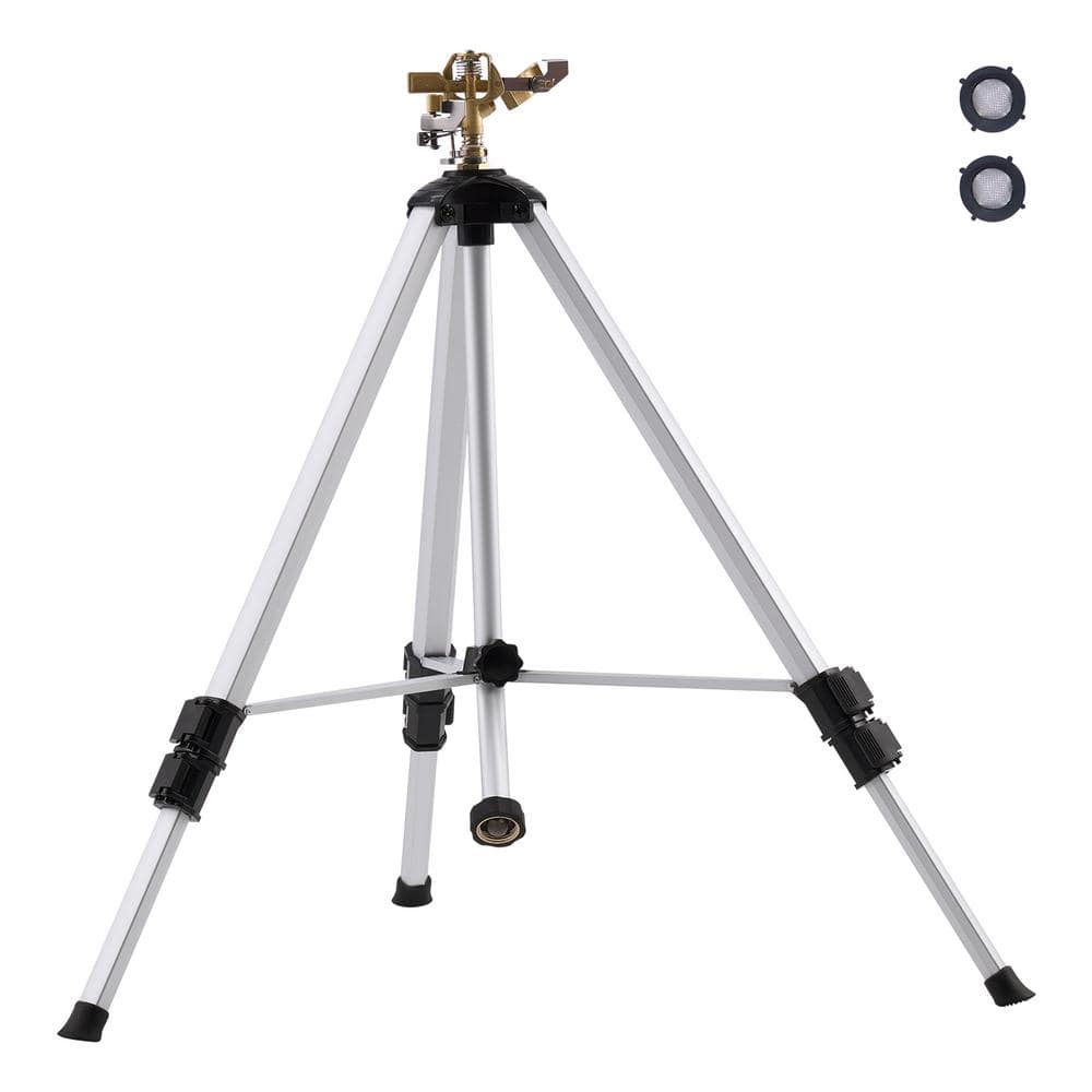 Impact Sprinkler on Tripod Base, Heavy Duty Tripod Sprinklers with Brass Head and 3/4 in. Connector price history on PriceWatchPro